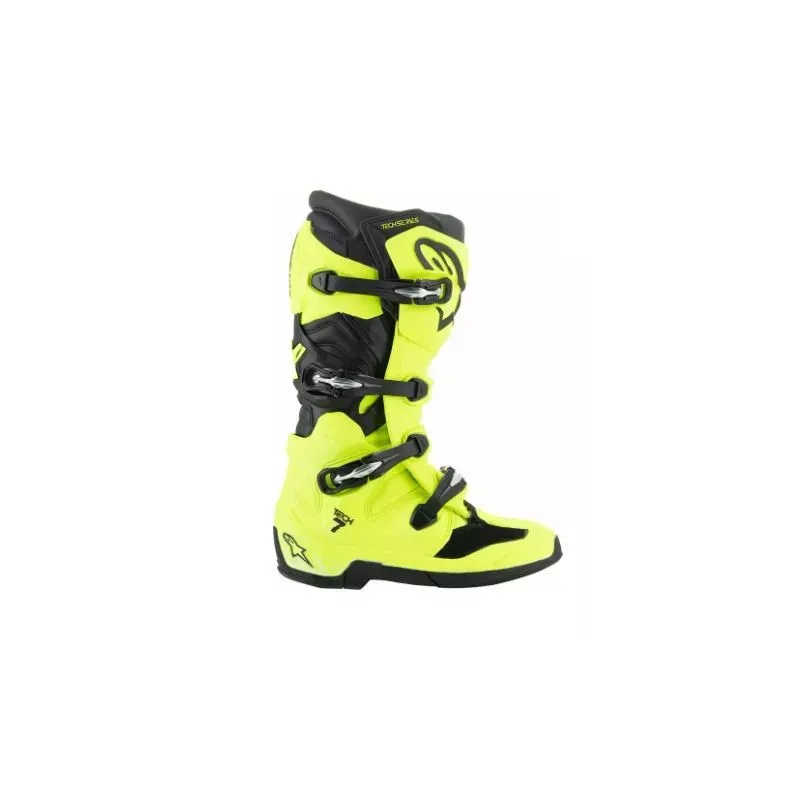 Bottes Alpinestars Tech 7 jaune fluo