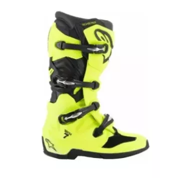 Bottes Alpinestars Tech 7 jaune fluo