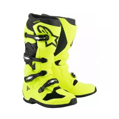 Bottes Alpinestars Tech 7 jaune fluo