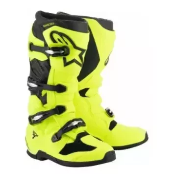 Bottes Alpinestars Tech 7 jaune fluo