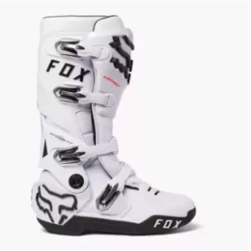 Bottes Fox Instinct Blanc Motocross