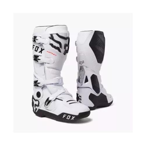 Bottes Fox Instinct Blanc Motocross