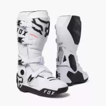 Bottes Fox Instinct Blanc Motocross