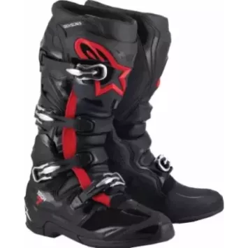 Bottes Alpinestars Tech 7 BLACK/RED FLUO