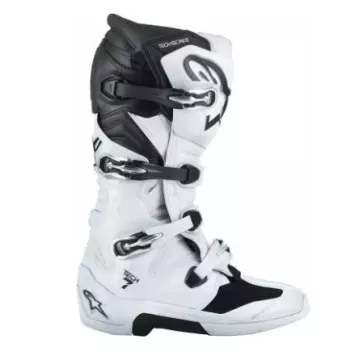 Bottes Alpinestars Tech 7 blanc noir