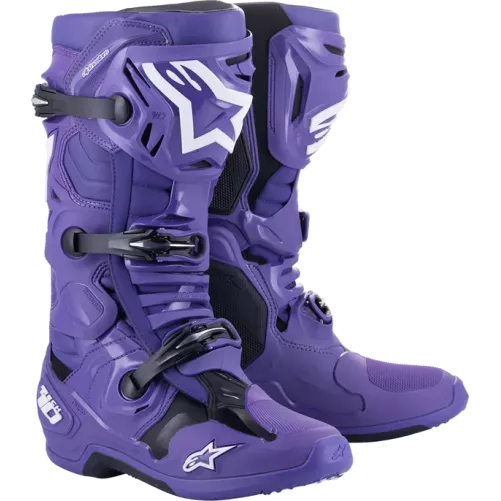Bottes ALPINESTARS Tech10 violettes