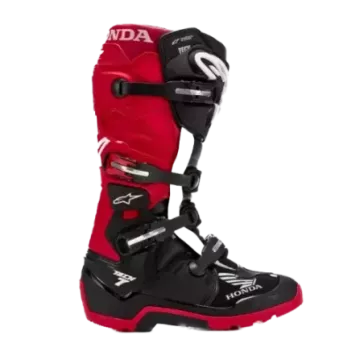 Bottes Alpinestars Honda Tech 7 Enduro Drystar Noir Rouge Vif