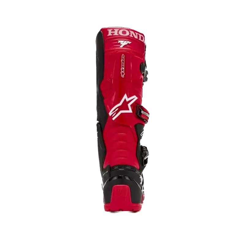 Bottes Alpinestars Honda Tech 7 Enduro Drystar Noir Rouge Vif Bottes Alpinestars Honda Tech 7 Enduro Drystar Noir Rouge Vif
