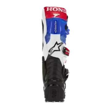 Bottes Alpinestars Honda Tech 7 Enduro Drystar Noir Blanc Bleu Rouge