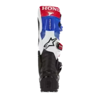 Bottes Alpinestars Honda Tech 7 Enduro Drystar Noir Blanc Bleu Rouge