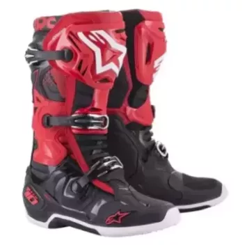 Bottes Alpinestars Tech 10 Rouge Noire