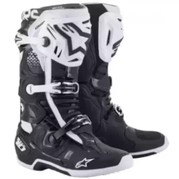 Bottes Alpinestars Tech 10 Noir Blanc