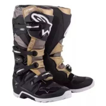 Bottes Alpinestars Tech 7 Enduro Drystar Noir Gris Or