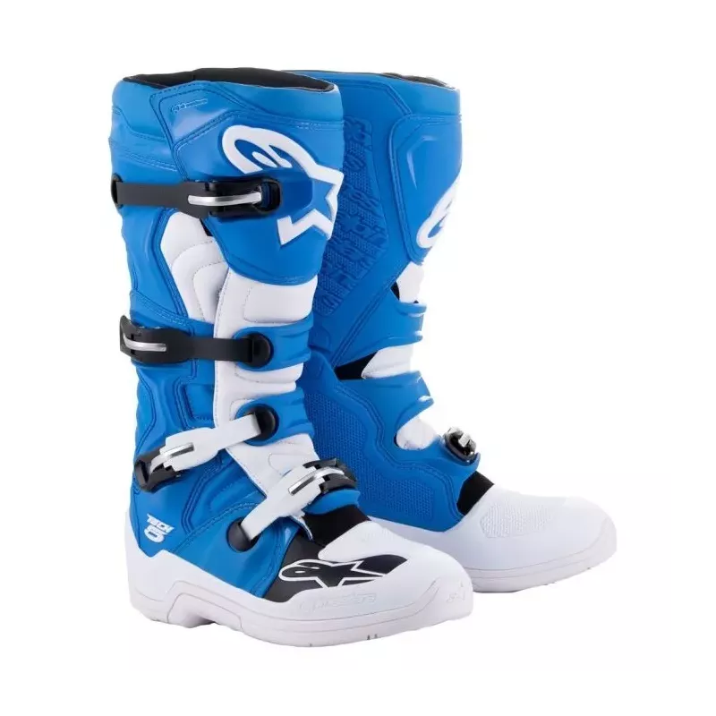 Bottes Alpinestars Tech 5 Bleu Blanc