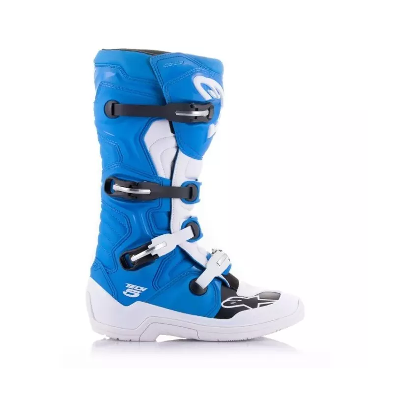 Bottes Alpinestars Tech 5 Bleu Blanc