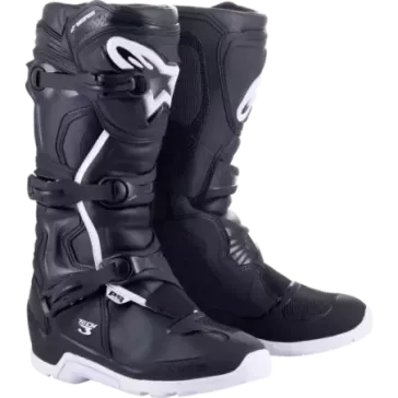 Bottes Alpinestars Tech3 Enduro étanches Noir Blanc