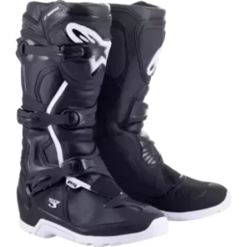 Bottes Alpinestars Tech3 Enduro étanches Noir Blanc