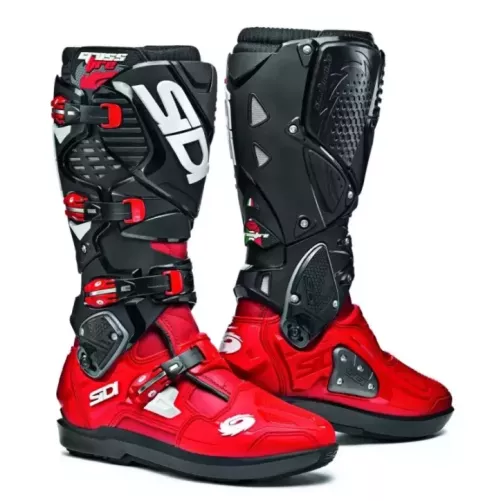 bottes SIDI CROSSFIRE 3 SRS ROUGE/ROUGE/NOIR