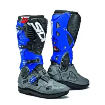 bottes SIDI CROSSFIRE 3 SRS GRIS BLEU NOIR