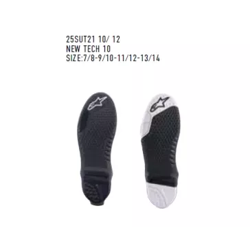 semelle alpinestars TECH10 (new) noir