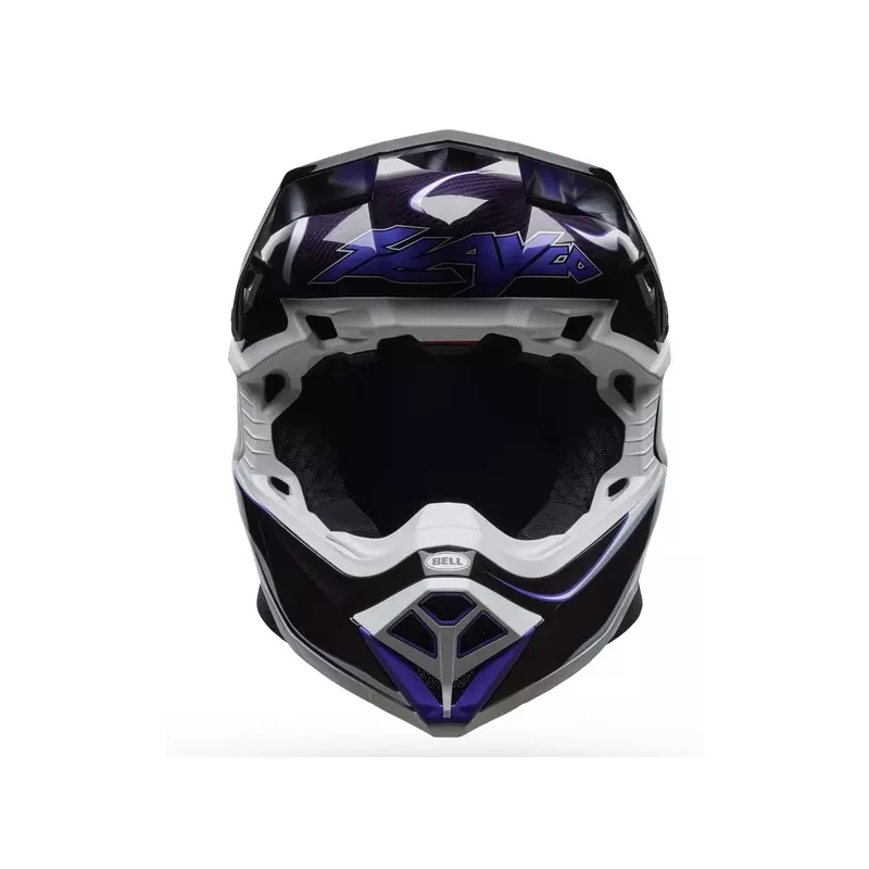 Casque BELL Moto-10 Spherical - Slayco 25 Gloss Violet / Bleu Casque BELL Moto-10 Spherical - Slayco 25 Gloss Violet / Bleu