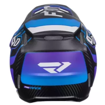 CASQUE FXR X 6D ATR-3 CARBONE AURORA Bleu Violet