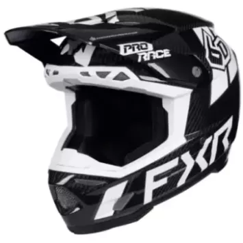CASQUE FXR X 6D ATR-3 Noir-Blanc PRIME Carbonne 775?