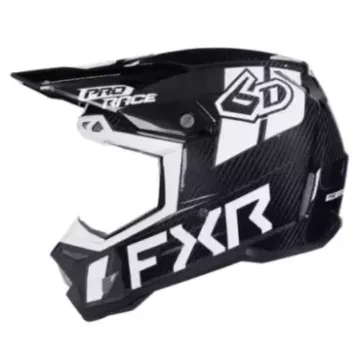 CASQUE FXR X 6D ATR-3 Noir-Blanc PRIME Carbonne 775?
