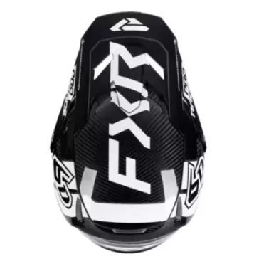 CASQUE FXR X 6D ATR-3 Noir-Blanc PRIME Carbonne