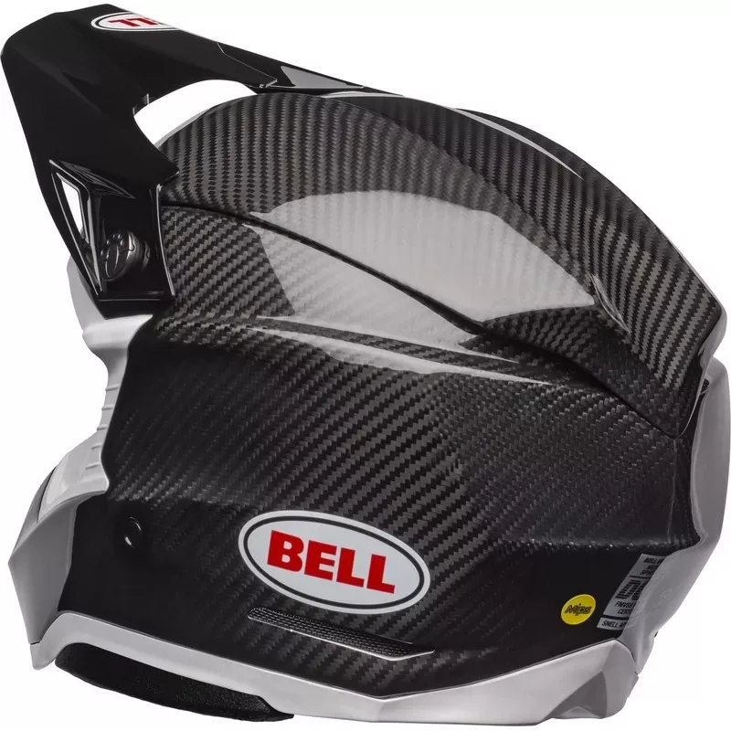 Casque BELL Moto 10 Spherical Solid Noir Casque BELL Moto 10 Spherical Solid Noir
