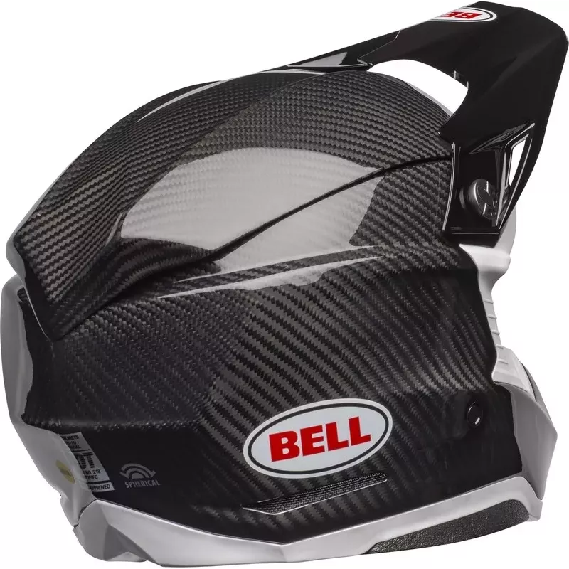 Casque BELL Moto 10 Spherical Solid Noir Casque BELL Moto 10 Spherical Solid Noir