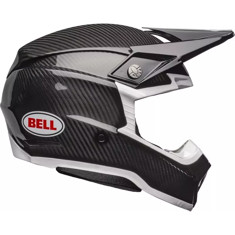 Casque BELL Moto 10 Spherical Solid Noir Casque BELL Moto 10 Spherical Solid Noir