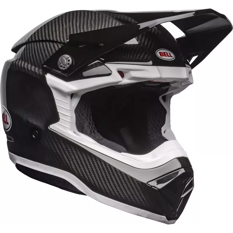 Casque BELL Moto 10 Spherical Solid Noir Casque BELL Moto 10 Spherical Solid Noir