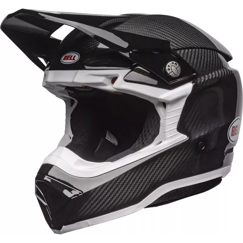 Casque BELL Moto 10 Spherical Solid Noir Casque BELL Moto 10 Spherical Solid Noir
