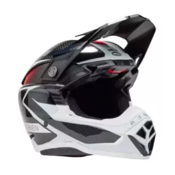 Casque BELL Moto 10 Spherical Mips Renen Raycon Matte Gloss Black/White