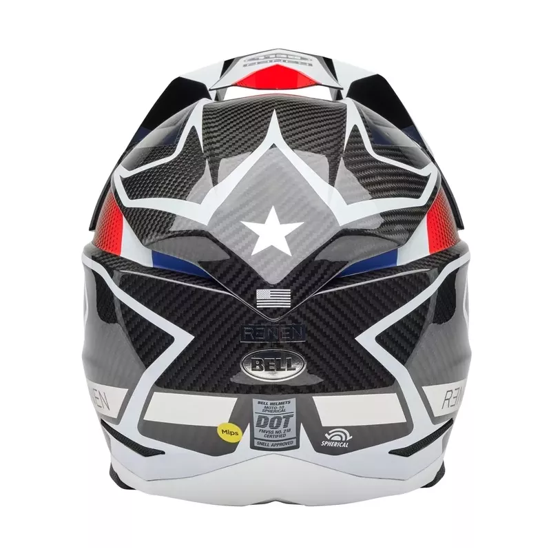 Casque BELL Moto 10 Spherical Mips Renen Raycon Matte Gloss Black/White Casque BELL Moto 10 Spherical Mips Renen Raycon Matte Gloss Black/White