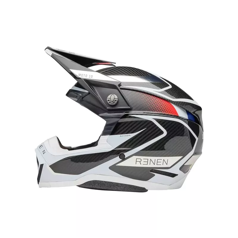 Casque BELL Moto 10 Spherical Mips Renen Raycon Matte Gloss Black/White Casque BELL Moto 10 Spherical Mips Renen Raycon Matte Gloss Black/White