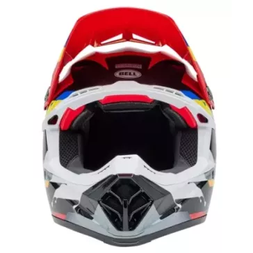 Casque BELL Moto-9S Flex - Renen Nova Gloss Black/Red