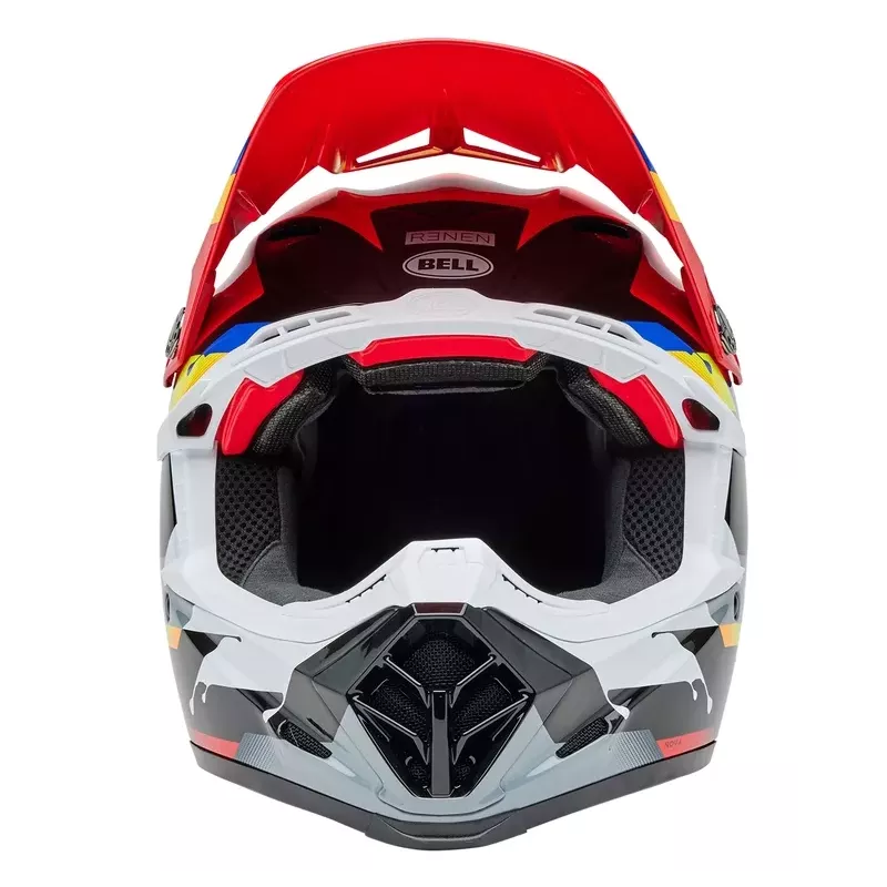 Casque BELL Moto-9S Flex - Renen Nova Gloss Black/Red Casque BELL Moto-9S Flex - Renen Nova Gloss Black/Red