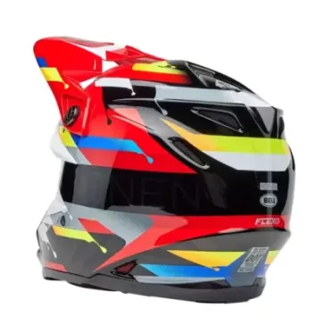 Casque BELL Moto-9S Flex - Renen Nova Gloss Black/Red