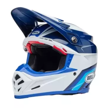Casque BELL Moto-9S Flex - Merchant Gloss Bleu
