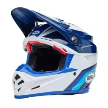 Casque BELL Moto-9S Flex - Merchant Gloss Bleu