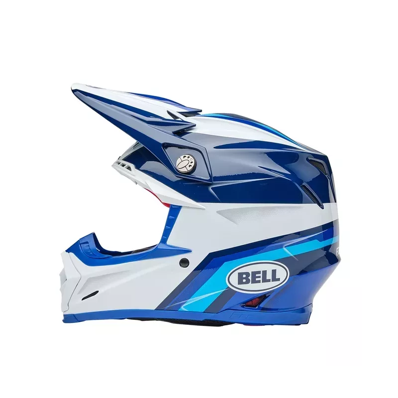 Casque BELL Moto-9S Flex - Merchant Gloss Bleu Casque BELL Moto-9S Flex - Merchant Gloss Bleu