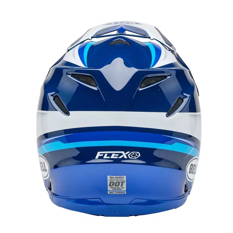 Casque BELL Moto-9S Flex - Merchant Gloss Bleu Casque BELL Moto-9S Flex - Merchant Gloss Bleu