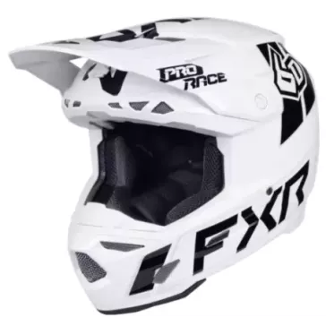 CASQUE FXR X 6D ATR-3 CHECKER BLANC
