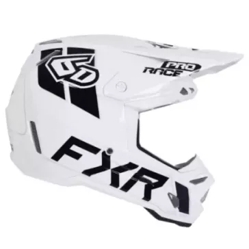 CASQUE FXR X 6D ATR-3 CHECKER BLANC