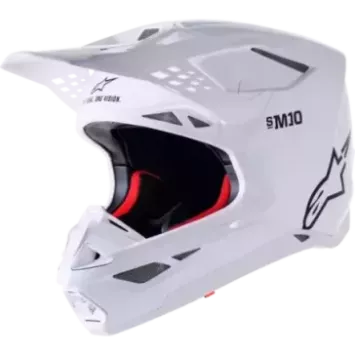 Casque ALPINESTARS S-M10 Solid blanc