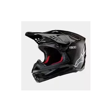 Casque ALPINESTARS S-M10 Solid blanc / Noir