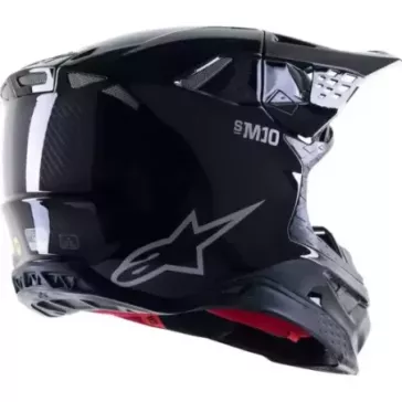 Casque ALPINESTARS S-M10 Solid blanc / Noir