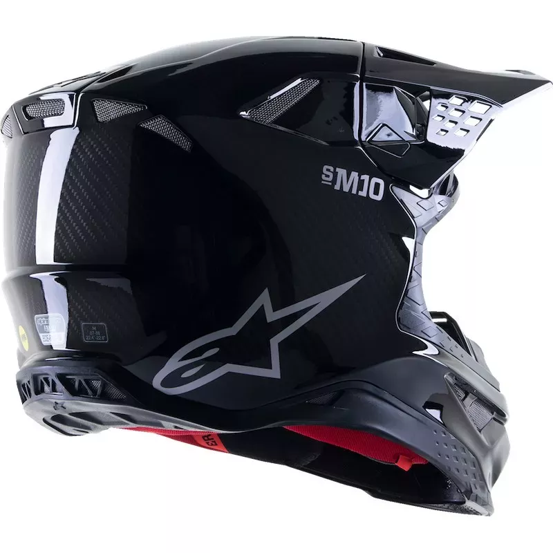 Casque ALPINESTARS S-M10 Solid blanc Casque ALPINESTARS S-M10 Solid blanc